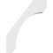 Ekena Millwork 5 1/2-in. W x 26-in. D x 34-in. H Legacy Architectural Grade PVC Knee Brace BRCP055X26X34LEC - alternate 5